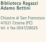 Biblioteca Ragazzi Adamo Bettini